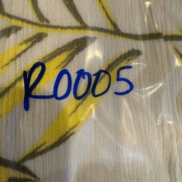 Coco + Jaimeson Beaded Gauzy Tropical Short Romper Spaghetti Straps Size Small - Picture 13 of 13